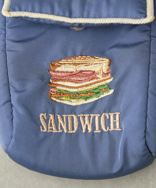 BIRTHDAY BAR（バースデイバー）の「リトルモカストラップミニポーチ（ポーチ・レディース・ネイビー/ホワイト/ホワイト系その他・0）」の9枚目の写真