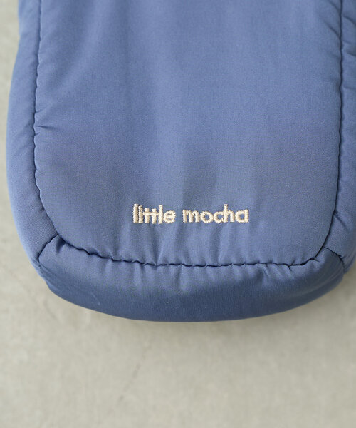 BIRTHDAY BAR（バースデイバー）の「リトルモカストラップミニポーチ（ポーチ・レディース・ネイビー/ホワイト/ホワイト系その他・0）」の7枚目の写真