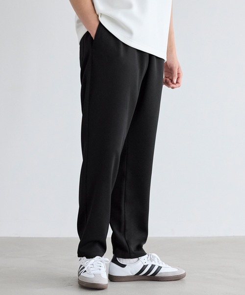 coca(coca)(コカ)の「カノコイージーテーパードスラックス(スラックス・メンズ・ブラック/グレー・M/XL/L)」の1枚目の写真