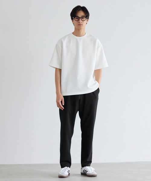 coca(coca)(コカ)の「カノコイージーテーパードスラックス(スラックス・メンズ・ブラック/グレー・M/XL/L)」の9枚目の写真