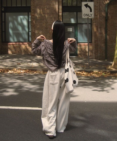 BEIDELLI（ベイデリー）の「[MADE] フード付きサマーチェックシャツ（シャツ/ブラウス・レディース・ブラウン/ネイビー/ブラック・FREE）」の19枚目の写真