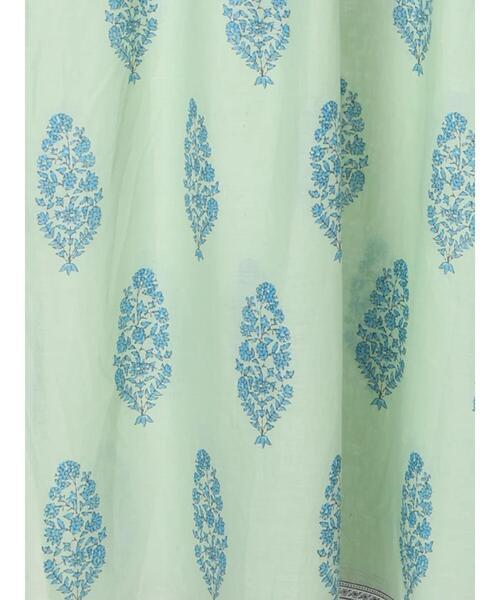 Lugnoncure（ルノンキュール）の「【INDIA made】花柄プリントワンピース（ワンピース・レディース・オフホワイト/ネイビー/グリーン・F）」の19枚目の写真