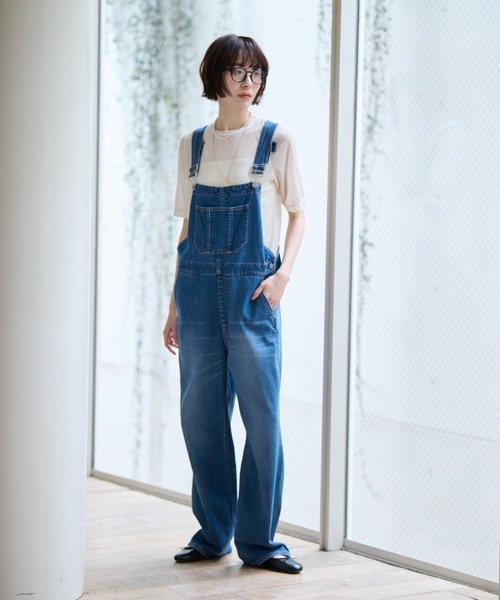 MICA&DEAL(マイカ&ディール)の「【MICA&DEAL/マイカアンドディール】ベロアTEE / シアーベロア / Tシャツ【WEB限定】(Tシャツ/カットソー・レディース・グレイッシュベージュ/オフホワイト/ブルー・フリー)」の7枚目の写真