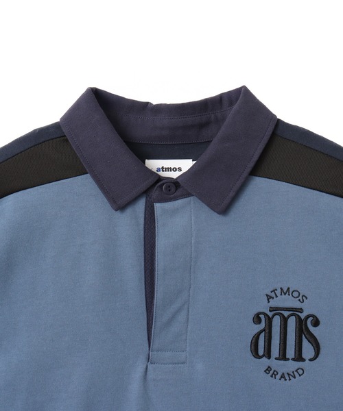 atmos(アトモス)の「atmos Rugger Shirt / アトモス ラガー シャツ(その他トップス・メンズ・ベージュ/グリーン/ブルー・XL/L/M/XXL)」の6枚目の写真