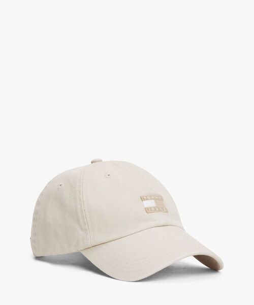 tommy jeans(トミー ジーンズ)の「ヘリテージキャンバスキャップ(キャップ・レディース・パープル/ベージュ/パープル系その他・FREE)」の2枚目の写真