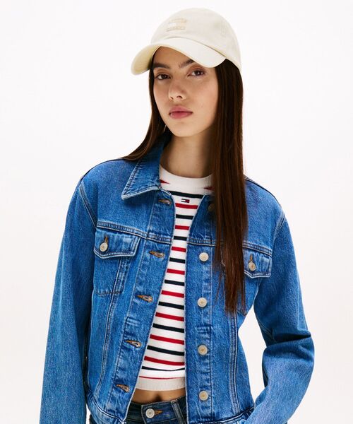 すぐ届く【 】ヘリテージキャンバスキャップ ヘリテージキャンバスキャップ（キャップ）｜TOMMY JEANS