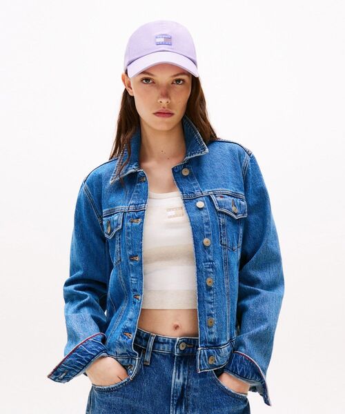 【ウォニョン着用】 JEANS ヘリテージキャンバスキャップ ヘリテージキャンバスキャップ（キャップ）｜TOMMY JEANS