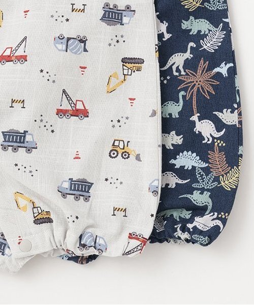 petit main（プティマイン）の「【WEB限定】boys babyアソート甚平（浴衣・キッズ・ネイビー/ライトグリーン・80ｃｍ/70cm）」の10枚目の写真