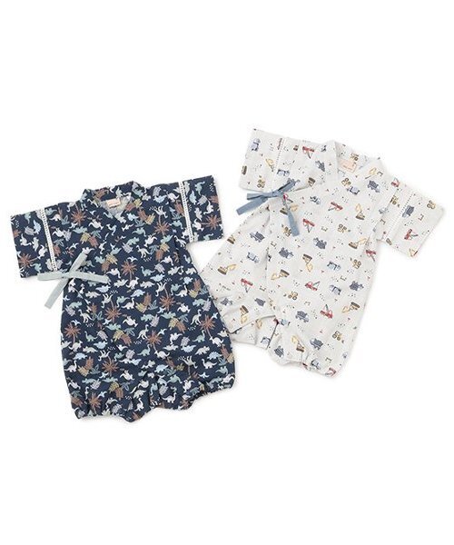 petit main（プティマイン）の「【WEB限定】boys babyアソート甚平（浴衣・キッズ・ネイビー/ライトグリーン・80ｃｍ/70cm）」の12枚目の写真