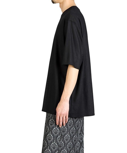 marka / マーカ：CREW NECK TEE - RAMIE KNIT -：M25B-02CS01B