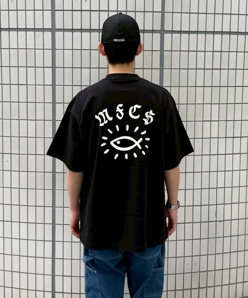 MFC STORE（エムエフシーストア）の「MFC STORE ORIGINAL N.A.S FISH TEE（Tシャツ/カットソー・メンズ・ブラック/ホワイト・M/L/XL）」の10枚目の写真