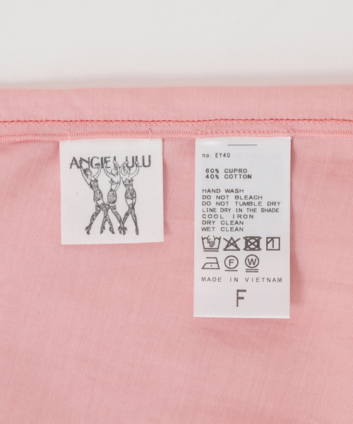 EDIT. FOR LULU（エディットフォールル）の「angielala LULU  スカラップ ドレス（ワンピース・レディース・ピンク・FREE）」の17枚目の写真