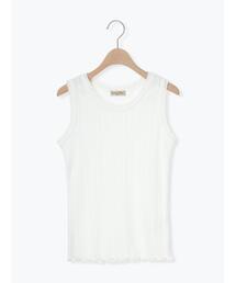 Samansa Mos2 | エッジレーステレコノースリ(Tシャツ/カットソー)