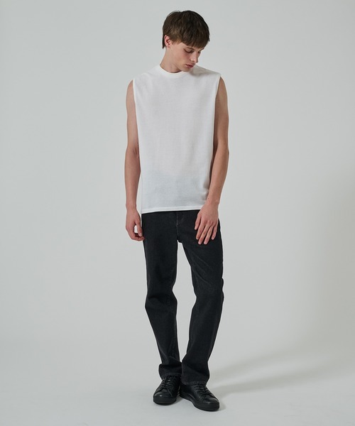 セール】【MARKAWARE/marka】MESH SLEEVELESS TEE（タンクトップ
