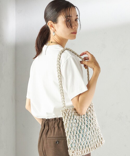 Odub（オーダブ）の「【SHIPS別注】Odub:〈手洗い可能〉プリント TEE（Tシャツ/カットソー・レディース・イエロー/ネイビー/ホワイト・ONE SIZE）」の9枚目の写真