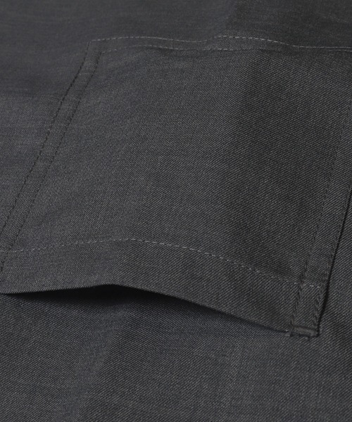 coca(coca)(コカ)の「リラックス半袖シャツ(シャツ/ブラウス・メンズ・チャコール/ライトグレー/ブラック・L/M/XL)」の17枚目の写真