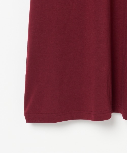 HELIOPOLE（エリオポール）の「TANK DRESS（ワンピース・レディース・ボルドー/グレー・FREE）」の6枚目の写真