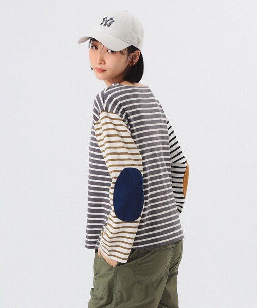 エルボー パッチ バスク ロングスリーブ（Tシャツ/カットソー）｜BEAMS