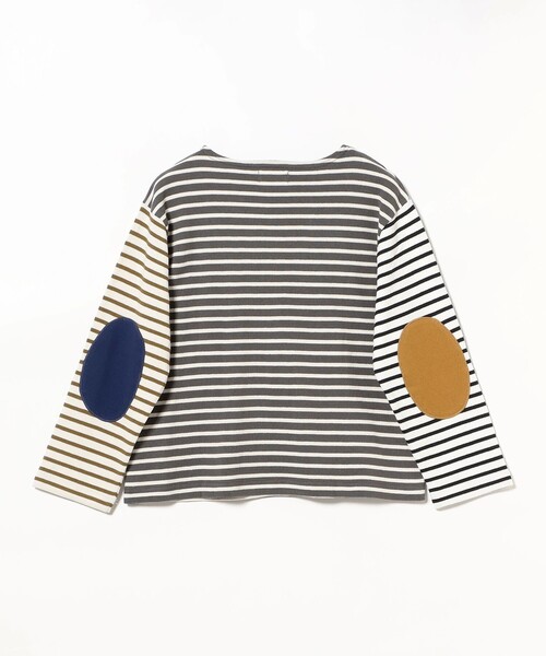 BEAMS BOY（ビームスボーイ）の「【1/15再値下げ】エルボー パッチ バスク ロングスリーブ（Tシャツ/カットソー・レディース・その他1/ブラック/オリーブ/その他・1/2）」の6枚目の写真