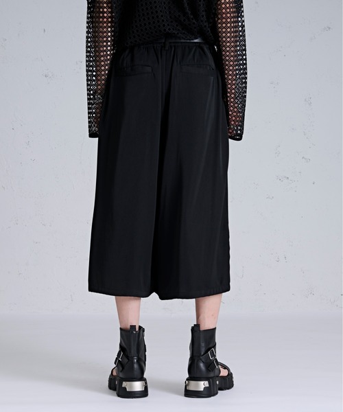 Ellno Loset（エルノロゼット）の「トロミガウチョパンツ（その他パンツ・メンズ・ブラック/ライトグレー・LARGE/MEDIUM/SMALL）」の4枚目の写真
