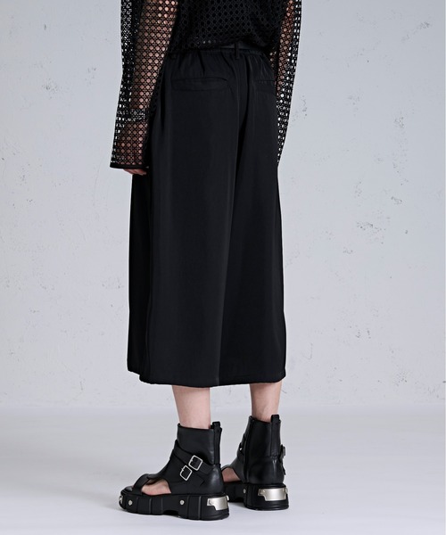 Ellno Loset（エルノロゼット）の「トロミガウチョパンツ（その他パンツ・メンズ・ブラック/ライトグレー・LARGE/MEDIUM/SMALL）」の3枚目の写真