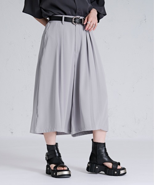 Ellno Loset（エルノロゼット）の「トロミガウチョパンツ（その他パンツ・メンズ・ブラック/ライトグレー・LARGE/MEDIUM/SMALL）」の8枚目の写真