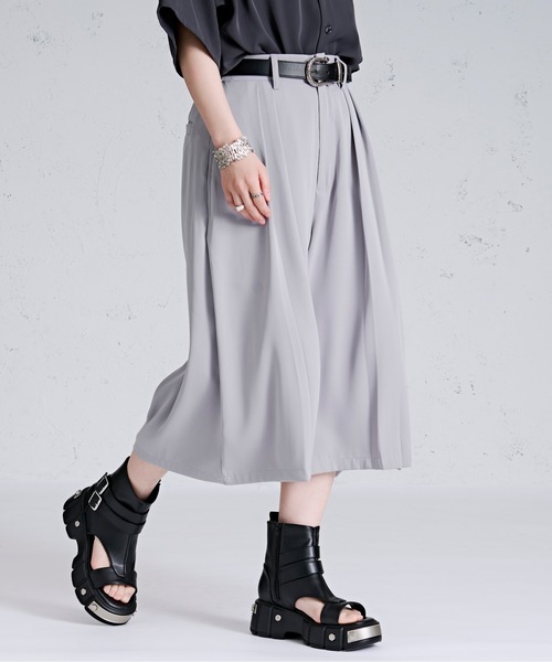 Ellno Loset（エルノロゼット）の「トロミガウチョパンツ（その他パンツ・メンズ・ブラック/ライトグレー・LARGE/MEDIUM/SMALL）」の9枚目の写真