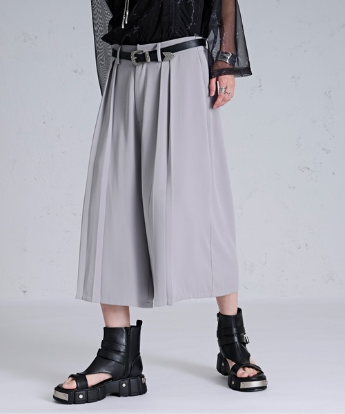 Ellno Loset（エルノロゼット）の「トロミガウチョパンツ（その他パンツ・メンズ・ブラック/ライトグレー・LARGE/MEDIUM/SMALL）」の16枚目の写真