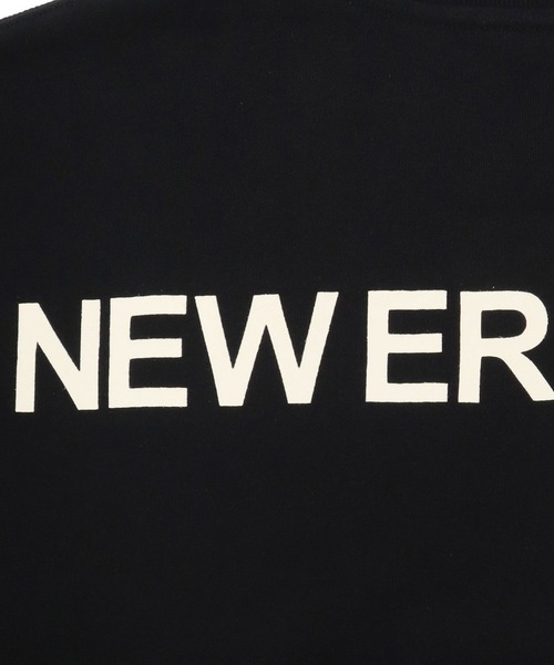 NEW ERA(ニューエラ)の「ニューエラ スウェットトレーナー コンパクトロゴ コットン(スウェット・メンズ・ブラック/ホワイト・S/M/L/XL/XXL)」の7枚目の写真