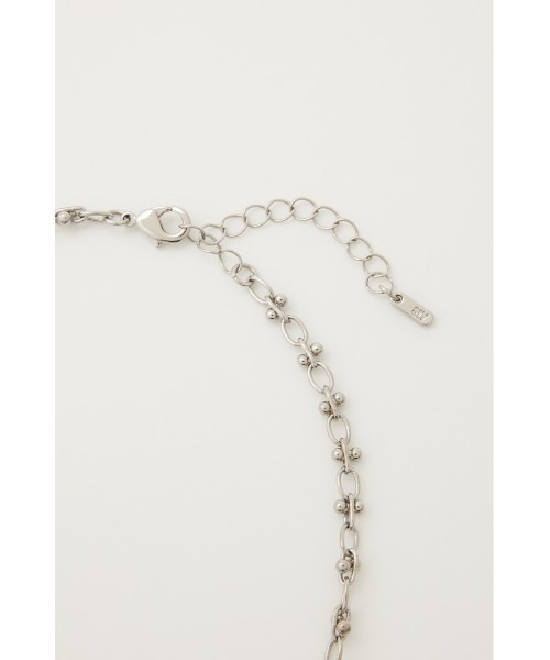 SLY（スライ）の「MANY MOTIF NECKLACE メニー モチーフ ネックレス（ネックレス・レディース・シルバー・FREE）」の3枚目の写真
