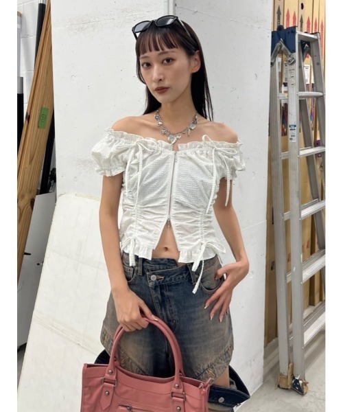 SLY（スライ）の「MANY MOTIF NECKLACE メニー モチーフ ネックレス（ネックレス・レディース・シルバー・FREE）」の6枚目の写真