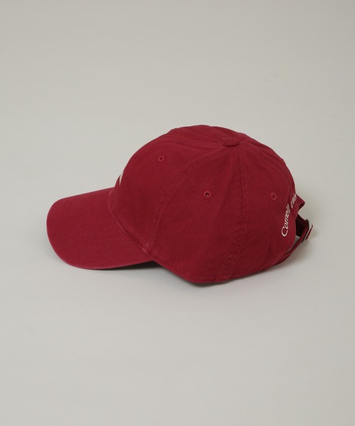 NANO universe（ナノユニバース）の「CORNELL UNIVERSITY/CORNELL UNV TWILL WASHED CAP（キャップ・メンズ・グレー/レッド・FREE）」の8枚目の写真