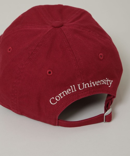NANO universe（ナノユニバース）の「CORNELL UNIVERSITY/CORNELL UNV TWILL WASHED CAP（キャップ・メンズ・グレー/レッド・FREE）」の5枚目の写真