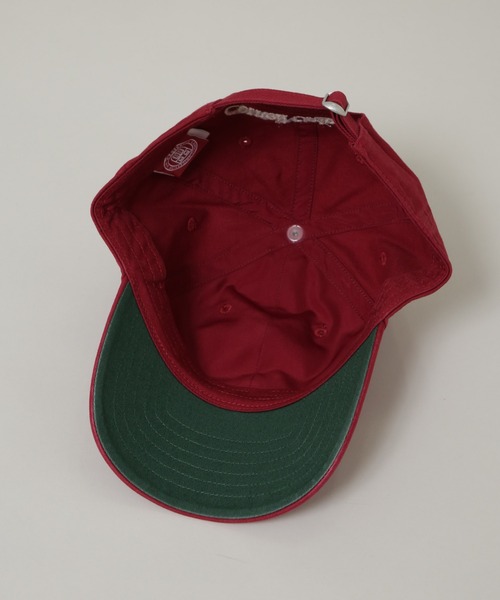 NANO universe（ナノユニバース）の「CORNELL UNIVERSITY/CORNELL UNV TWILL WASHED CAP（キャップ・メンズ・グレー/レッド・FREE）」の4枚目の写真