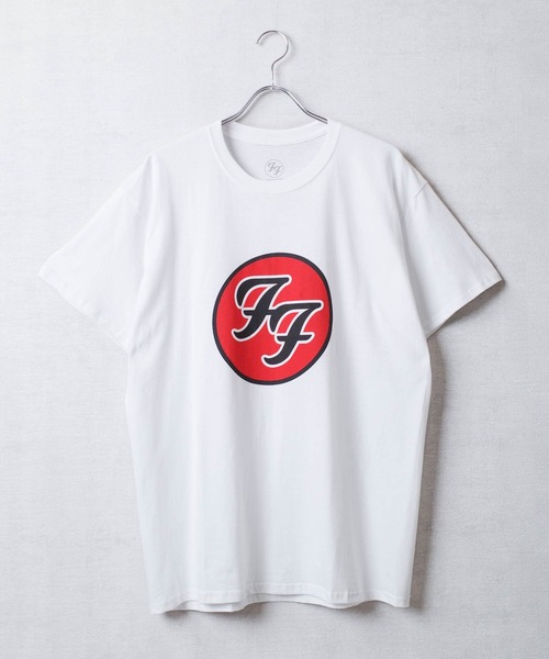 ROCK-OFF（ロックオフ）の「【ROCK-OFF】FOO FIGHTERS FF LOGO T-SHIRTS（Tシャツ/カットソー・メンズ・ブラック/ホワイト・X-LARGE/LARGE/MEDIUM）」の8枚目の写真