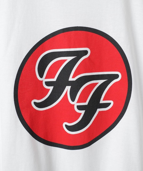 ROCK-OFF（ロックオフ）の「【ROCK-OFF】FOO FIGHTERS FF LOGO T-SHIRTS（Tシャツ/カットソー・メンズ・ブラック/ホワイト・X-LARGE/LARGE/MEDIUM）」の12枚目の写真