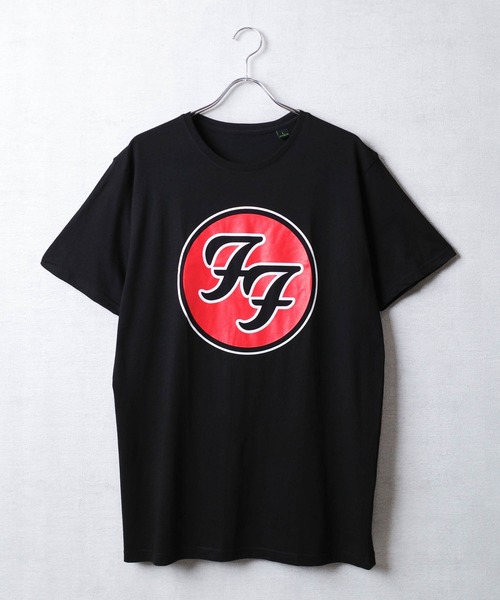 ROCK-OFF（ロックオフ）の「【ROCK-OFF】FOO FIGHTERS FF LOGO T-SHIRTS（Tシャツ/カットソー・メンズ・ブラック/ホワイト・X-LARGE/LARGE/MEDIUM）」の9枚目の写真