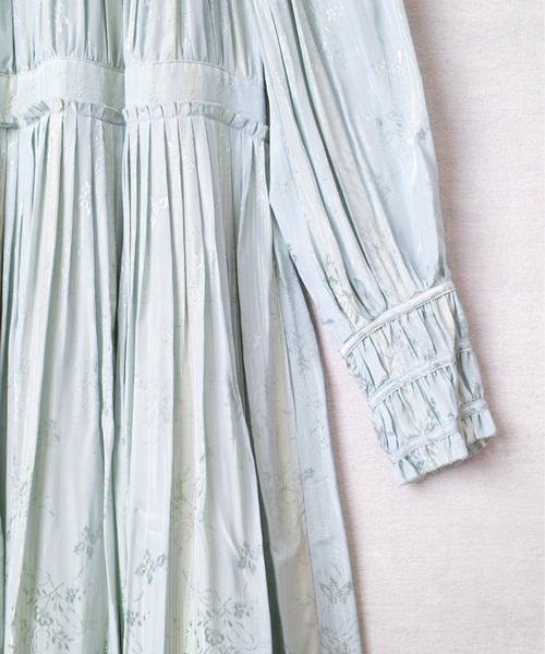 CLANE(クラネ)の「【PH1】【CLANE】CLANE RAYON FLARE DRESS 18112-5001(ドレス・レディース・ミント・1)」の4枚目の写真