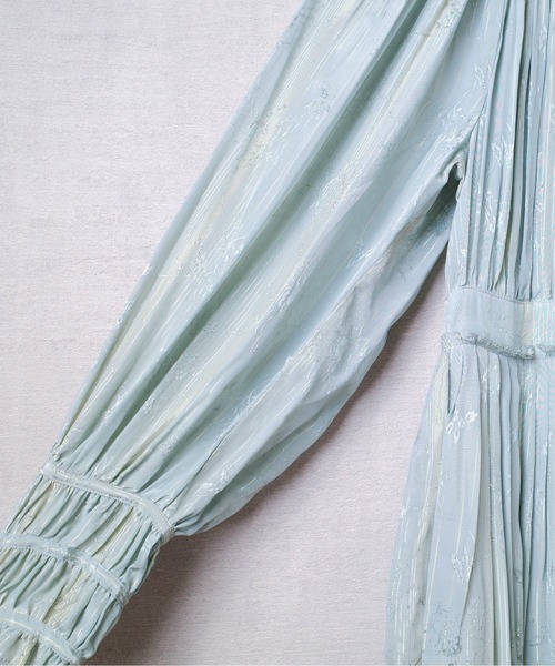 CLANE(クラネ)の「【PH1】【CLANE】CLANE RAYON FLARE DRESS 18112-5001(ドレス・レディース・ミント・1)」の7枚目の写真