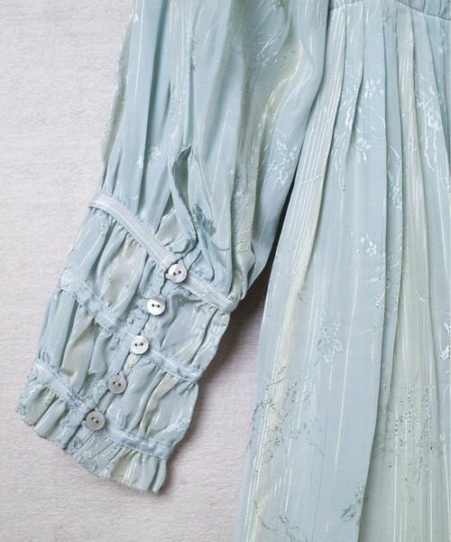 CLANE(クラネ)の「【PH1】【CLANE】CLANE RAYON FLARE DRESS 18112-5001(ドレス・レディース・ミント・1)」の9枚目の写真