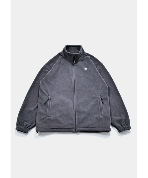 APPLEBUM(アップルバム)の「Fleece Jacket(ブルゾン・メンズ・ブラック/グレー・MEDIUM/X-LARGE/LARGE)」の2枚目の写真