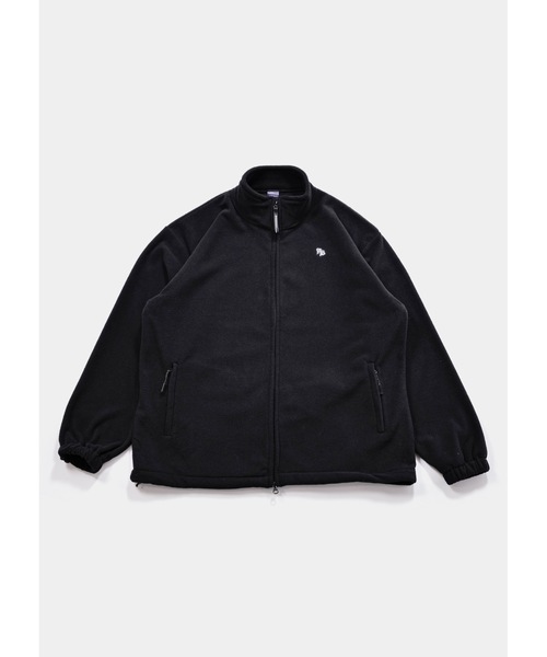 APPLEBUM(アップルバム)の「Fleece Jacket(ブルゾン・メンズ・ブラック/グレー・MEDIUM/X-LARGE/LARGE)」の1枚目の写真