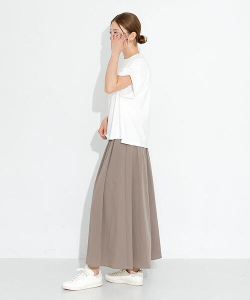 URBAN RESEARCH Sonny Label(アーバンリサーチサニーレーベル)の「『吸水速乾/接触冷感』Breeze Fit タックフレアスカート(スカート・レディース・チャコールグレー/ブラック/グレー系その他・FREE)」の13枚目の写真