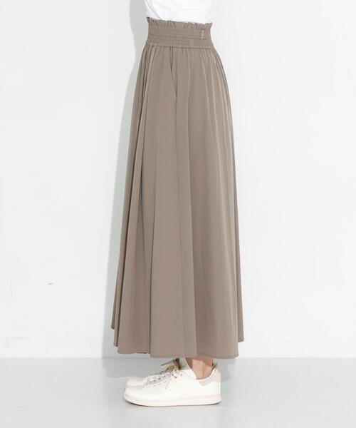 URBAN RESEARCH Sonny Label(アーバンリサーチサニーレーベル)の「『吸水速乾/接触冷感』Breeze Fit タックフレアスカート(スカート・レディース・チャコールグレー/ブラック/グレー系その他・FREE)」の9枚目の写真