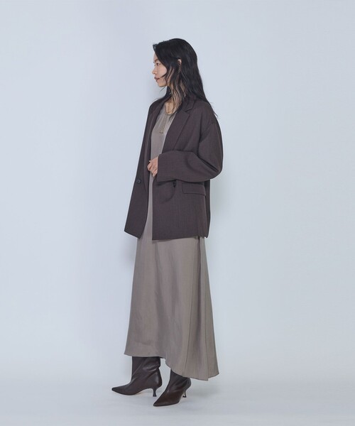 1er Arrondissement(プルミエアロンディスモン)の「キュプラフィブリルフレアーワンピース(ワンピース・レディース・ベージュ系その他/ブラウン系その他5/ブラウン系その他4・36/38)」の14枚目の写真