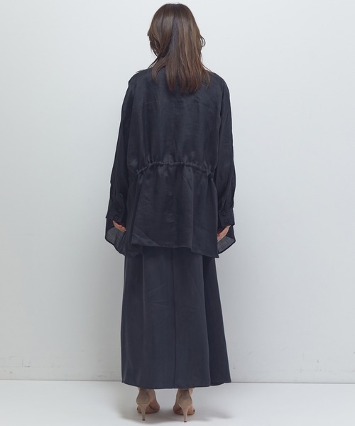 1er Arrondissement(プルミエアロンディスモン)の「キュプラフィブリルフレアーワンピース(ワンピース・レディース・ベージュ系その他/ブラウン系その他5/ブラウン系その他4・36/38)」の10枚目の写真