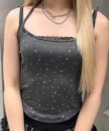 Lae（レイ）の「レースドットキャミソール（キャミソール）」