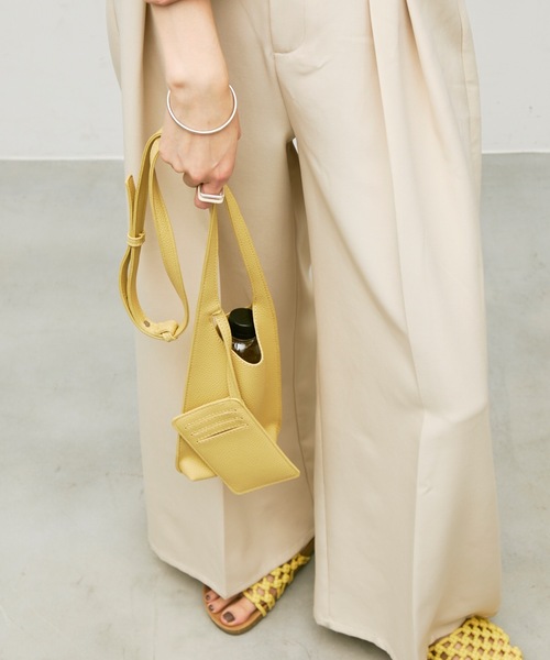 セール】Multi leather pochette / マルチレザーポシェット
