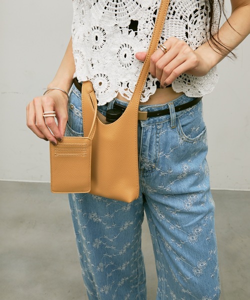 ショルダーバッグ・ポシェット ILLIGO Baguette Bag Brown ショルダーバッグ ポシェット レディース[品番：JOKW0015999