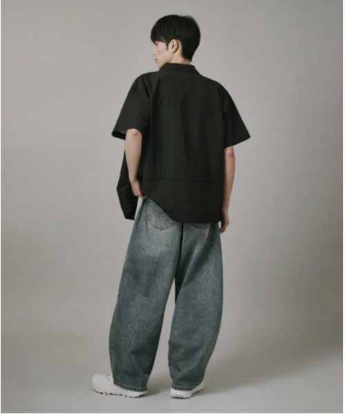 Vini（ヴィニ）の「【Vini】スクラッチウォッシュバルーンデニムパンツ（デニムパンツ・メンズ・ブルー系その他2/ブルー系その他/ブラック系その他・X-LARGE/LARGE/MEDIUM）」の5枚目の写真